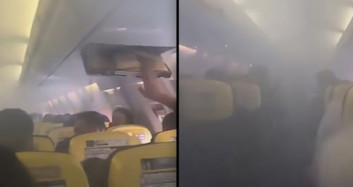 Yolcu Uçağında Korku Dolu Anlar