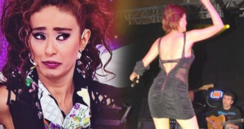 Yıldız Tilbe Sahnede Elbisesinin Azizliğine Uğradı
