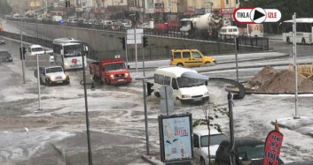 Sağanak Bu Kez de Yozgat'ı Vurdu