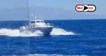Yunan Botundan Türk Balıkçılara Uluslararası Sularda Taciz