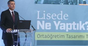 Milli Eğitim Bakanı Ziya Selçuk Yeni Eğitim Modelini Açıkladı