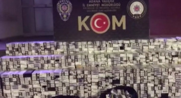 Adana’da 10 Bin Paket Kaçak Sigara Ele Geçirildi