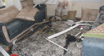 Adana’da El Yapımı Bomba Evde Patladı