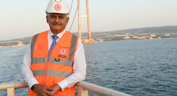 AK Parti Başkanvekili Binali Yıldırım’dan Dev Projeye Ziyaret! 1915 Çanakkale Köprüsü'nde İncelemelerde Bulundu
