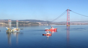 Aras Diller Platformu 1915 Çanakkale Köprüsü’nün Altından Geçiriliyor