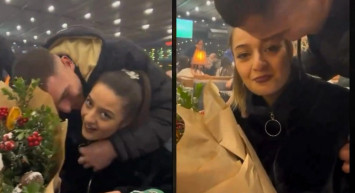 Askerden gelen gencin sürprizi herkesi duygulandırdı! Bakın sevgilisi ne yaptı?