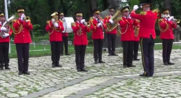 Azerbaycan'da Cumhuriyet'in 103. Yıl Dönümü Mehter Marşıyla Kutlandı