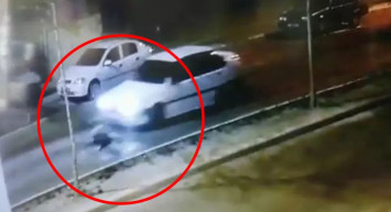 Başıboş köpek çocuğa saldırdı! Kaçan çocuğa araba çarptı