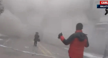 Canlı yayında 7.5 büyüklüğünde deprem