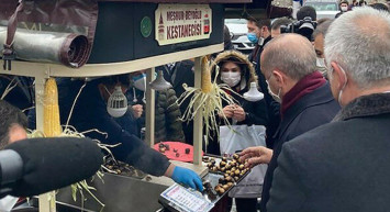 Cumhurbaşkanı Erdoğan'ın Para Almayan Esnafla Diyaloğu