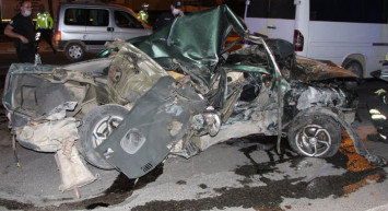 Denizli'de Meydana Gelen Kazada Bir Kişi Ağır Yaralandı