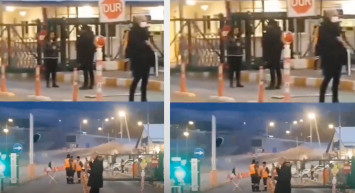 Erzincan maden bölgesi maske takıp algı yapmaya çalıştılar: Kayıtta olduklarını unutunca gerçekler ortaya çıktı