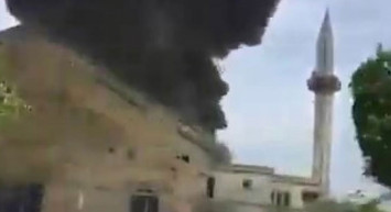 Hatay’da Camide Yapılan Çalışma Esnasında Yangın Çıktı