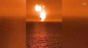 Hazar Denizi’nde Korkunç Doğal Gaz Patlaması Meydana Geldi