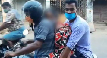 Hindistan’da Akılalmaz Olay: Annelerinin Cesedini Motosiklette Taşıdılar