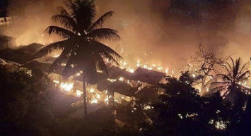 Hindistan’da Korkutan Pazar Yangını: 500'den Fazla Dükkan Kül Oldu