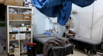 İdlib'te Teröristler Hastaneyi Hedef Aldı