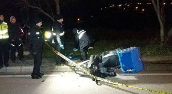 Iğdır’da Motorlu Kurye Ölümden Döndü