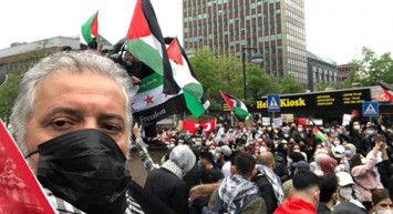 İsrail’in Filistinlilere Yönelik Saldırıları Almanya'da Protesto Edildi