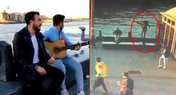 Eminönü'nde Korku Dolu Anlar Anbean Kameralara Kaydedildi!