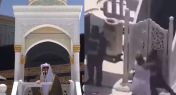 Kabe İmamına Cuma Hutbesi Sırasında Bıçaklı Saldırı Girişimi