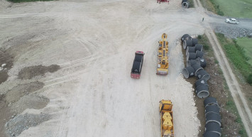 Kanal İstanbul'da Detayların Geldiği Alan Drone İle Görüntülendi