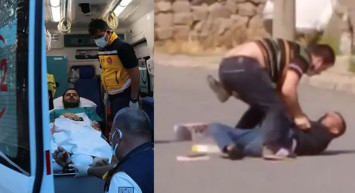 Kayseri'de Tabancayla Yaralanan Doktorun Saldırganı Etkisiz Hale Getirmesi Kamerada