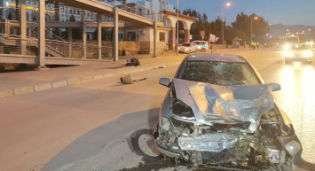 Kaza Anı Saniye Saniye Kameralara Yansıdı