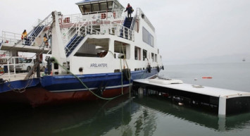 Malatya’da gölete uçan otobüsün araç içi görüntüleri ortaya çıktı