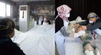 Mersinli Gassallar Koronavirüslü Cenazeleri İşte Böyle Yıkıyor!