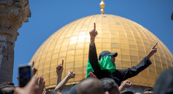 Mescid-i Aksa'da 'Erdoğan' Sloganları