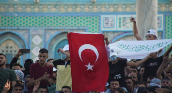 Mescid-i Aksa'da Ramazan Bayramı Namazı Kılındı