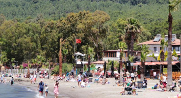 Muğla Sahillerinde Koronavirüs Unutuldu