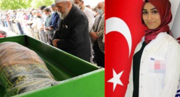 Öldürülen Arife Öğretmenin Tabutunda Dikkat Çeken Detay!