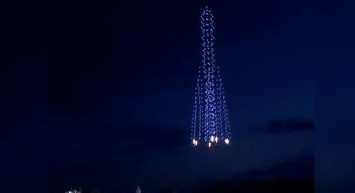 Rusya'da 500 Drone İle Görsel Şölen