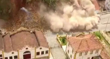 Sağanak Yağışlar Heyelana Neden Oldu: Tarihi Yapılar Toprak Altında Kaldı