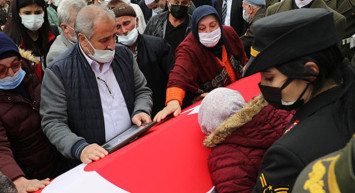 Şehit Uzman Çavuş Aygün Çakar,  Memleketi Samsun'da Defnedildi