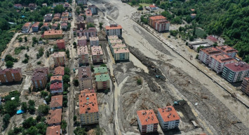 Selin Acı Bilançosu Havadan Görüntülendi