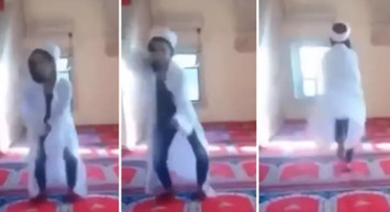 Şimdide camilere saldırmaya başladılar: Malatya’da camide skandal dans videosu