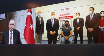 Son Dakika: Cumhurbaşkanı Recep Tayyip Erdoğan Yerli Aşının İsmi 'TURKOVAC' Olarak Açıkladı