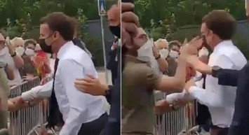 Fransa Cumhurbaşkanı Macron'dan Tokatlı Saldırı Sonrası Açıklama!