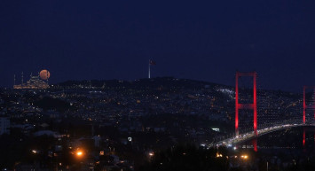 Süper Çiçek Kanlı Ay Tutulması Görenleri Büyüledi