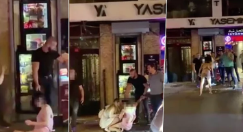 Taksim’de Gece Kulübünde Bir Kadını Saçından Sürükleyerek Dövdüler!
