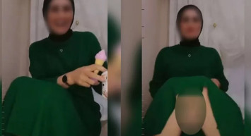 TikTok üzerinden açtığı yayında soyunan kadına tepkiler büyüyor