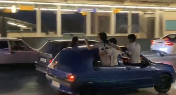 Bursa’da Asker Uğurlama Konvoyunda Trafiği Tehlikeye Atarak Paniğe Neden Oldular