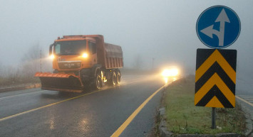 Türkiye'ye soğuk havalar geldi: Bolu sise büründü