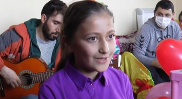 Van’da 11 Yaşındaki Havin'in Doğum Günü Hayali Gerçekleşti