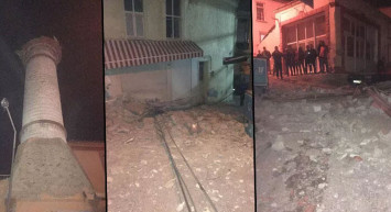 Vatandaşların yaralandığı İzmir depreminin görüntüleri ortaya çıktı: İşte o anlar