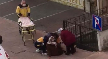 Yabancı Uyruklu Kadın Kaldırımda Doğum Yaptı