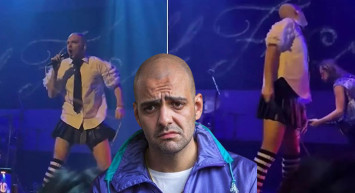 Yalan Dünya'nın Orçun'u Bartu Küçükçağlayan, sahneye mini eteğiyle çıktı, ortalık karıştı!